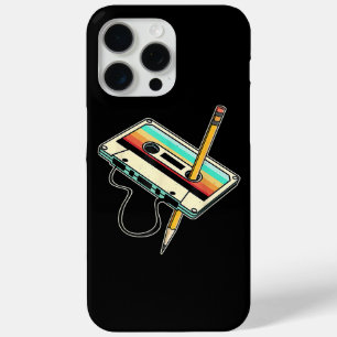 80er Kassettenband Bleistift 1980er Retro Vintage  Case-Mate iPhone Hülle