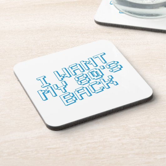 80er Lover Getränkeuntersetzer (Linke Seite)