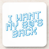 80er Lover Getränkeuntersetzer (Vorderseite)