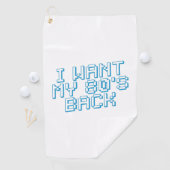80er Lover Golfhandtuch (Insitu)