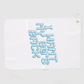 80er Lover Golfhandtuch (Horizontal)