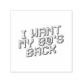 80er Lover Permastempel (Design)