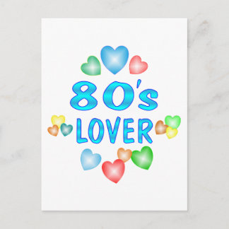 80er Lover Postkarte