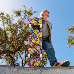 80er Memory Lane Skateboard