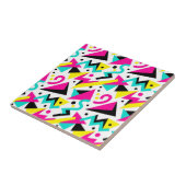 80er Memphis-Geometrie-Muster Fliese (Seite)
