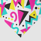 80er Memphis Geometrisches Muster Seidenpapier (Ausschnitt)