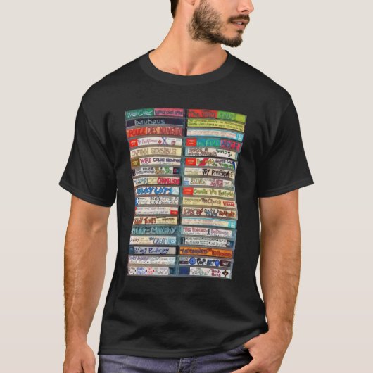 80er Mix Tapes Classic T-Shirt (Vorderseite)