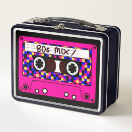 80er Mixtape Metall Brotdose