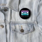 80er Music Fan Button (Beispiel)