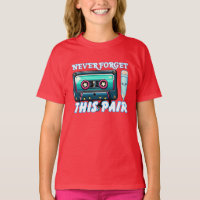 80er Music Kassette T - Shirt | 90er-Musikplayer