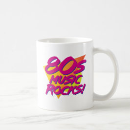 80er Music Rocks! Kaffeetasse