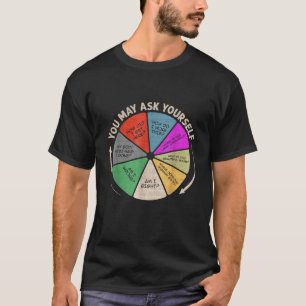 80er-Musik Retro-Text Pie-Chart, die Sie fragen kö T-Shirt
