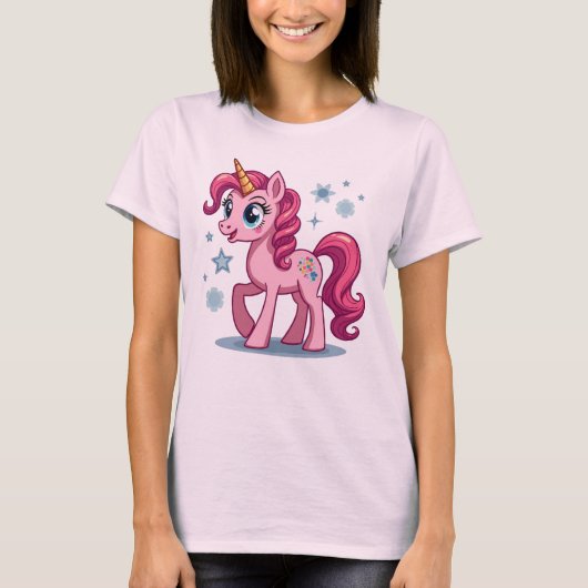 80er My Niedlich Little Pony T-Shirt - Retro Paste (Vorderseite)