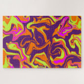 80er Mystery Melt Psychedelic Jigsaw Puzzle (Horizontal)