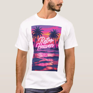 80er Neon-Paradies T-Shirt