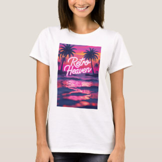 80er Neon-Paradies T-Shirt