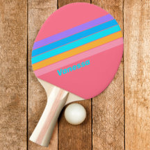 80er Neon Sunrise mit Namen gestrichen