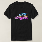 80er New Wave T - Shirt (Design vorne)