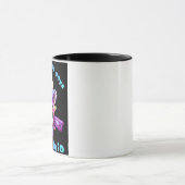 80er Nostalgie Groove Kaffeetasse (Zentrum)
