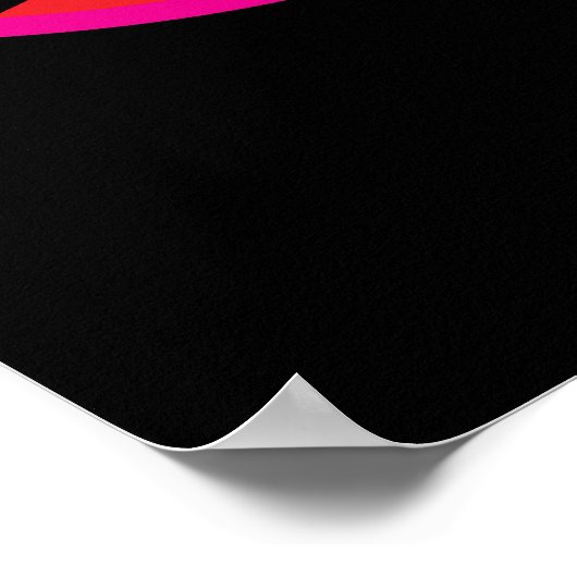 80er Partty Poster (Ecke)