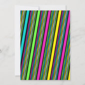 80er-Party Einladung (Rückseite)