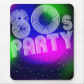 80er Party Mousepad (Vorne)