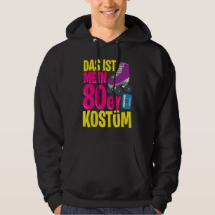 80er Party Thema Party Outfit Kostüm Vintag Retro Hoodie
