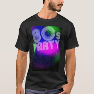80er Party-Zeichen T-Shirt