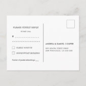 80er Pop art Memphis style UAWG Postkarte (Rückseite)