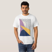 80er-Pop-Art-Muster T-Shirt (Vorne ganz)