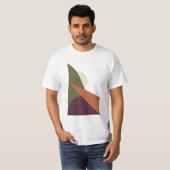 80er Pop-Art-Muster T-Shirt (Vorne ganz)