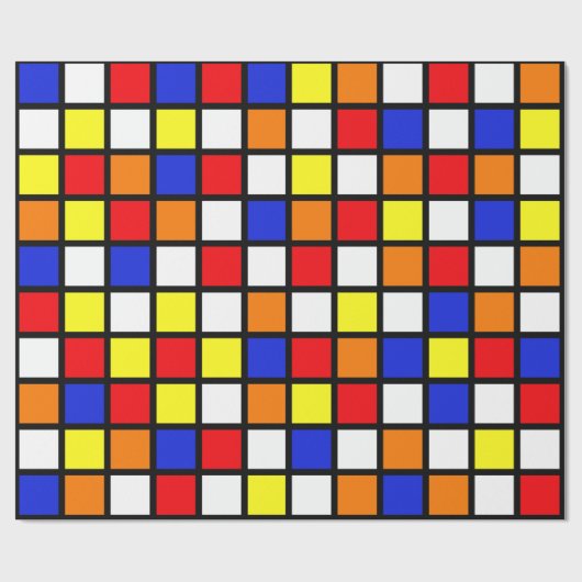 80er Pop-Kultur Geschenkpapier (Flach)