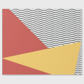 80er Pop Kunstmuster Geschenkpapier (Flach)