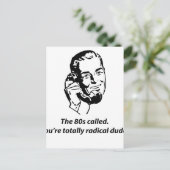 80er postkarte (Stehend Vorderseite)