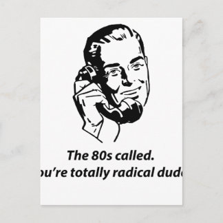 80er postkarte