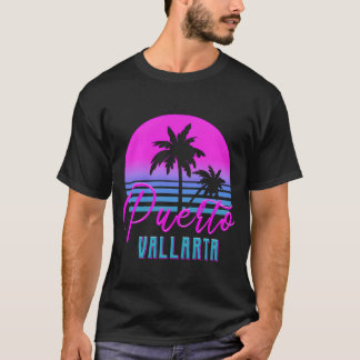 80er Puerto Vallarta Spring Break Urlaub Mädchen T-Shirt