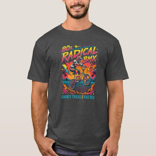 80er Radical BMX T-Shirt (Vorderseite)
