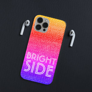 80er Regenbogen-Ombre-Motivations-Text Case-Mate iPhone Hülle