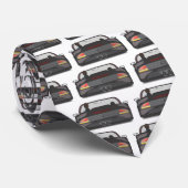 80er Retro Arcade Car Krawatte (Gerollt)