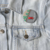 80er Retro-Arcade-Rennen Button (Beispiel)