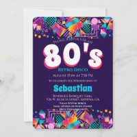 80er Retro Birthday Party