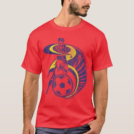 80er Retro Force Soccer Junge T-Shirt (Vorderseite)