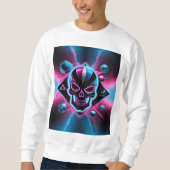 80er-Retro-Futurismus Sweatshirt (Vorderseite)