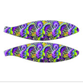 80er-Retro-geometrisches Muster Mini Basketball (Panele)