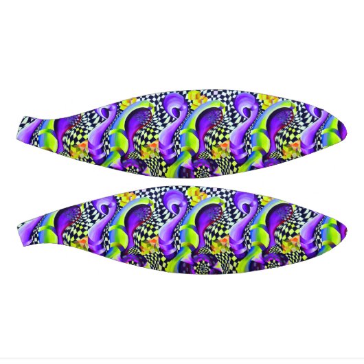 80er-Retro-geometrisches Muster Mini Basketball (Panele)