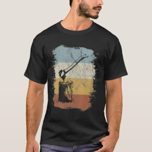 80er Retro-Holzfäller-Axt Holzfäller  T-Shirt