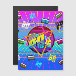80er Retro-Kassette Old School Magnetkarte