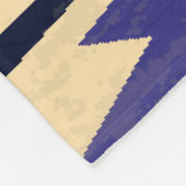 80er, Retro-Party. Altes Poster. Disco fl Fleecedecke (Ecke)