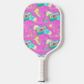 80er Retro Pickleball Paddle (Rückseite)