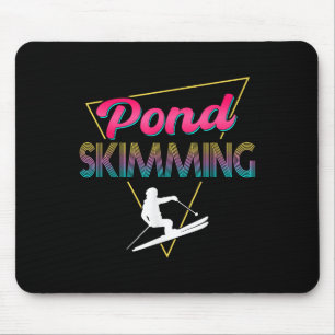 80er Retro Pond Skimml Skimml Skilift Mousepad